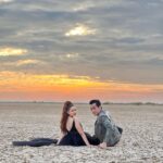 Madalsa Sharma Instagram - Special BTS pics from our song #DilKiTuZameen for our Insta Fam❤️ Swipe right ➡️to see how much fun we had while shooting 🎥 #SudhanshuPandey #MadalsaSharma #zeemusiccompany