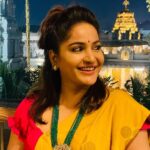 Madhavi Latha Instagram - Harekrishna golden temple #banjarahills #laxminarasimhaswamy #isckon