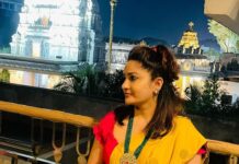 Madhavi Latha Instagram - Harekrishna golden temple #banjarahills #laxminarasimhaswamy #isckon