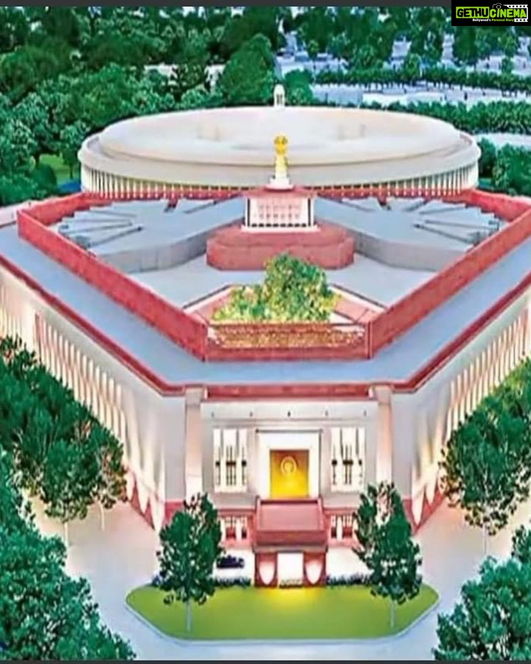 Madhavi Latha Instagram - #ourparlimentourpride Temple of democracy
