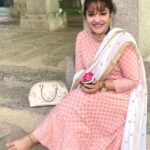 Madhavi Latha Instagram - Elikatta amba buavani devalayam Approx 200 years old Temple #BhavaniMatha #jaibhavani -#srimatrenamah