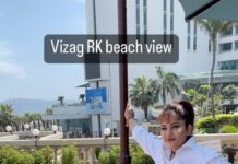Madhavi Latha Instagram - Vishaka teeram antene oka anandam abba #vizag #vishakapatnam #rkbeachview #events #visit