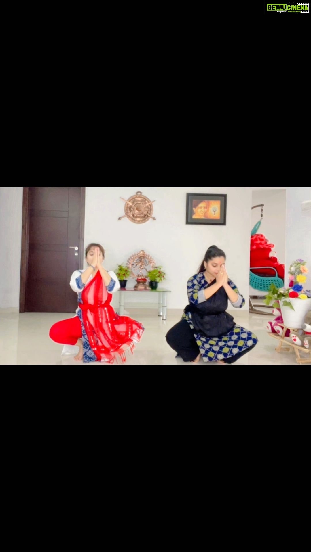 Madhavi Latha Instagram - Day -3 Natyam practice