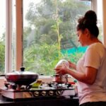 Madhavi Latha Instagram – Tea Time is always my Fav time .. preparing tea and having both are amazing things #tealover