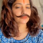 Madhavi Latha Instagram – Haha This is Too funny but the sri krishna deva rayala meesam is ultimate #meesam