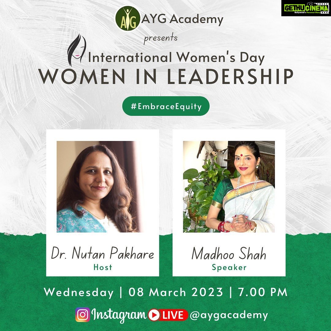 Madhoo Instagram - See you all soon at 7 pm itβs and 1.30 pm london β¦ πππ