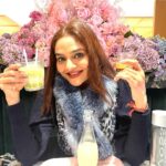 Madhoo Instagram - My most favourite thing to do … @elan_cafe 🌸🌸🌸🌸🌸