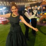 Madhoo Instagram - #dance away … #happyday 🌈