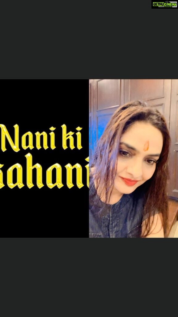 Madhoo Instagram - #nanikikahani @zee5 #fireflies Parth aur Jugnu #madhoo as mani @amrit_walia111 @hemant.gaba @animeshpverma