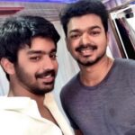 Mahat Raghavendra Instagram - Happy birthday Vijay na @actorvijay have a great year filled with all the love & happiness! Always a big fan of you for life! Love you na! 🤗❤️ #hbd to my #thalapathy 😘 @jagadish_palanisamy
