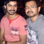 Mahat Raghavendra Instagram - Happy birthday Vijay na @actorvijay have a great year filled with all the love & happiness! Always a big fan of you for life! Love you na! 🤗❤️ #hbd to my #thalapathy 😘 @jagadish_palanisamy