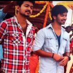 Mahat Raghavendra Instagram - Happy birthday Vijay na @actorvijay have a great year filled with all the love & happiness! Always a big fan of you for life! Love you na! 🤗❤️ #hbd to my #thalapathy 😘 @jagadish_palanisamy