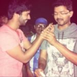 Mahat Raghavendra Instagram - Happy birthday Vijay na @actorvijay have a great year filled with all the love & happiness! Always a big fan of you for life! Love you na! 🤗❤️ #hbd to my #thalapathy 😘 @jagadish_palanisamy