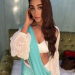 Mahek Chahal Instagram – Saree means simplicity and sophistication.