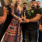 Mahek Chahal Instagram - #iconwards #guestappearance #workmode #travel Outfit @pooja_scloset