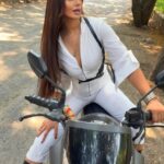 Mahek Chahal Instagram – Wanna go for a ride baby?? 🦋🦋🦋