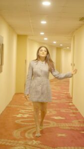 Mahhi Vij Instagram - 😜💗 Dress @zara Shoes @machandmach