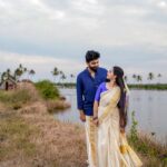 Malavika Krishnadas Instagram - With you, I’ll walk into a life of infinite love and laughter. . . . 📸 @lightsoncreations 💌/ lightsoncreationz@gmail.com ☎/ +91 9995201281, +91 7012044633 . . . #preweddingshoot #weddingphotography #keralawedding #keralaweddingphotography #keralaweddingphotographer #preweddingphoto #preweddingphotographer #outdoorshoot #natureshoot #hinduwedding #hinduweddingphotographer #keralatemple #templewedding #keralasaree #weddingsaree #keralaweddingstyles #bridesofindia #wedmegoodsouth #celebritywedding #trendingweddings #malayalamcinema #influencerwedding #lightsoncreations #studioloc #teamloc
