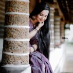 Malavika Krishnadas Instagram - Elegance Series ✨ . . PC : @bhavinesh_bharathan . #saree #sareelove #sareefashion #sareedraping #sareeindia #traditional #traditionalwear #ethnicwear #ethnic #jwellery