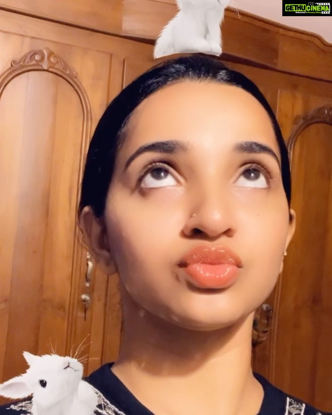Malavika Krishnadas Instagram - Well apparently I am very DRAMATIC😌 And coz snapchat filters missed me very much😂🥰 Might delete it later 😂 . #snapfilter #instasnapchat #filters