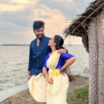 Malavika Krishnadas Instagram - Our Version Of Pre Wedding Shoot 🙈❤️ . #NayikaWedsNayakan Beautifully shot by @lightsoncreations ✨