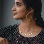 Malavika Krishnadas Instagram – Thanku so much @anscollection7 for this customized chain ✨ 

#lovingit