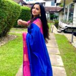 Malavika Krishnadas Instagram - As these moments are as colourful as this song🌈. In love with this song and attire🎥.......cuzz why not?😌❤️ VC : @thejusjyothi #thooriga #trending