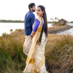 Malavika Krishnadas Instagram - With you, I’ll walk into a life of infinite love and laughter. . . . 📸 @lightsoncreations 💌/ lightsoncreationz@gmail.com ☎/ +91 9995201281, +91 7012044633 . . . #preweddingshoot #weddingphotography #keralawedding #keralaweddingphotography #keralaweddingphotographer #preweddingphoto #preweddingphotographer #outdoorshoot #natureshoot #hinduwedding #hinduweddingphotographer #keralatemple #templewedding #keralasaree #weddingsaree #keralaweddingstyles #bridesofindia #wedmegoodsouth #celebritywedding #trendingweddings #malayalamcinema #influencerwedding #lightsoncreations #studioloc #teamloc