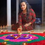 Malavika Krishnadas Instagram - Happy Diwali 🪔✨ . #Diwali #celebration #happydiwali Home.. <3 :)