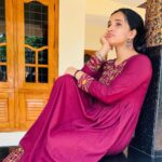 Malavika Krishnadas Instagram - Me after realising that 🌸NAM 2021 has officially ended🥺💫. . #onam #pookalam #payasam #sadhya
