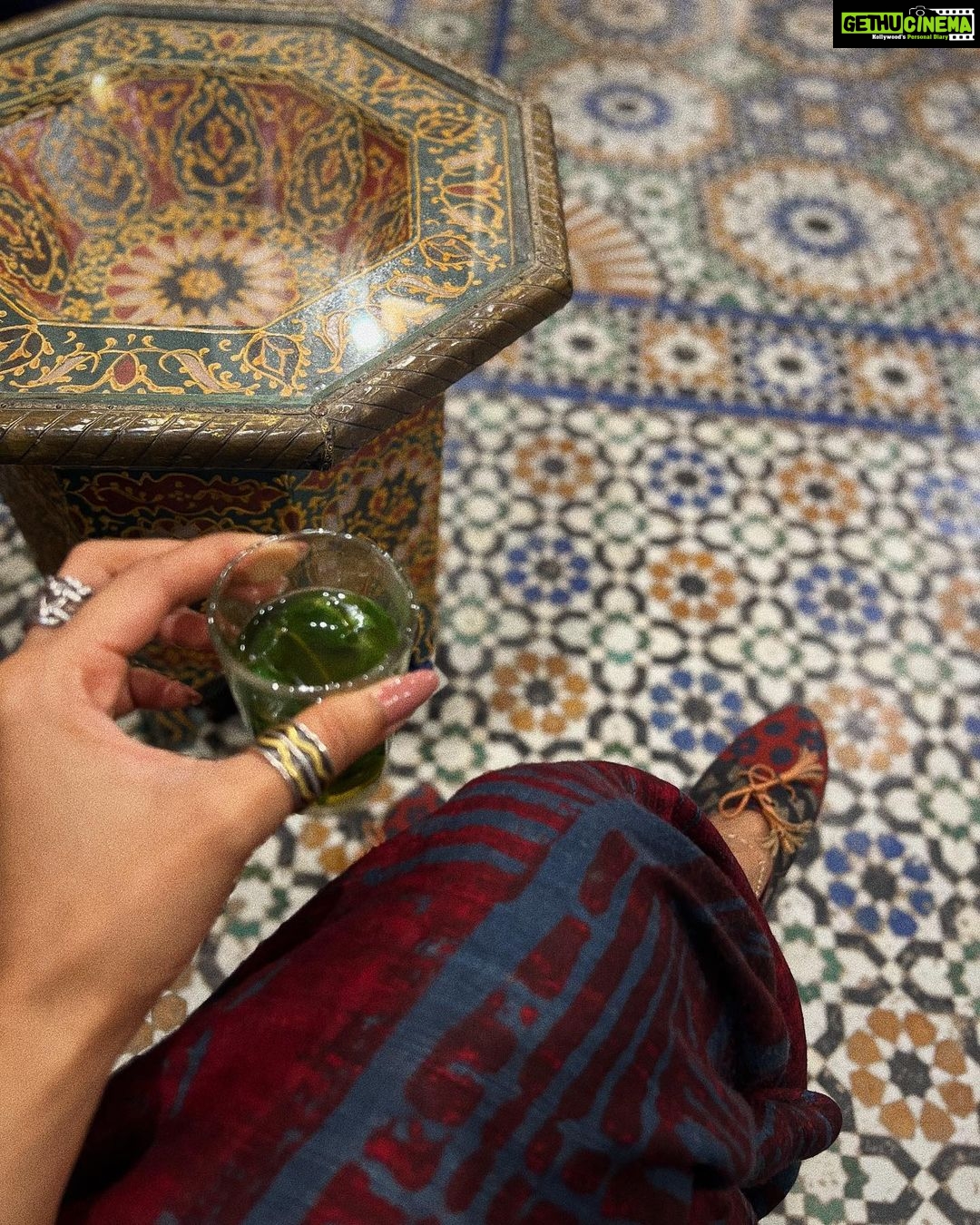 Malavika Mohanan Instagram - Such a labyrinth of colours and textures ♥️ Hello Morocco 🇲🇦 P.S Isn’t this outfit absolutely gorgeous? The fact that it’s designed by one my dearest friends @padmaja_studio makes it so much more special ♥️ Fès, Morocco