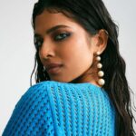 Malavika Mohanan Instagram - Of blues & miu mius 💙🦋💙 📸 @nehachandrakant Assisted by (Photography) @avinash78ni Styled by @vrindaanarang Assisted by (Styling) @kalyaniadhxv @imranshaikh_official Makeup @sonamdoesmakeup Hair @hairstylist_madhav2.0 Assisted by (Hair) @gulshan_geloth PR @theitembomb Skirt @dhruvkapoor Top @lovebirds.studio Shoes @miumiu at @myalmari_