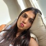 Malavika Mohanan Instagram – From a very rare alignment of a good hair, good skin, good light day 😬