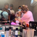 Malavika Mohanan Instagram – When you’re playing a character which needs 4-5 hours of makeup & costume time daily(sitting still for that long has been the biggest challenge, yes😅), most of the BTS photos on your camera roll tend to be these 🌝
#Thangalaan
♥️ Chennai, India