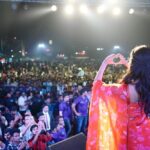 Malavika Mohanan Instagram - And what an audio launch it was for #Christy ! The sheer size of the crowd gave me goosebumps! 🤯 Absolute absolute madness! 🔥🔥🔥 And SO much love! ♥️♥️♥️ @thaikkudambridge you guys are such mindblowing performers! And Govind Vasantha, you absolute genius! Such melodious, stunning songs you’ve composed for #Christy ! Uff! It makes me feel so many feelings every time I listen to them! 🎶 #Christy songs are out now, you guys! Go listen to it! ☺️ And we’re coming to you..with our lovely songs, lovely visuals & our lovely film. On 17th of February! Come watch us ♥️ Big shout out to the ever so wonderful Trivandrum & the amazing @kannansatheesan_ & @sajai.sebastian for making this happen ♥️ Coolest producers everrr😎 Oh, and we missed you @mathewthomass Wish you could’ve been a part of it too! @alvin_henry_samuel @benny.benyamin @grindugopan @thinkmusicofficial @rockymountaincinemas