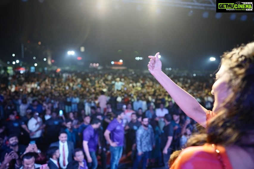 Malavika Mohanan Instagram - And what an audio launch it was for #Christy ! The sheer size of the crowd gave me goosebumps! 🤯 Absolute absolute madness! 🔥🔥🔥 And SO much love! ♥️♥️♥️ @thaikkudambridge you guys are such mindblowing performers! And Govind Vasantha, you absolute genius! Such melodious, stunning songs you’ve composed for #Christy ! Uff! It makes me feel so many feelings every time I listen to them! 🎶 #Christy songs are out now, you guys! Go listen to it! ☺️ And we’re coming to you..with our lovely songs, lovely visuals & our lovely film. On 17th of February! Come watch us ♥️ Big shout out to the ever so wonderful Trivandrum & the amazing @kannansatheesan_ & @sajai.sebastian for making this happen ♥️ Coolest producers everrr😎 Oh, and we missed you @mathewthomass Wish you could’ve been a part of it too! @alvin_henry_samuel @benny.benyamin @grindugopan @thinkmusicofficial @rockymountaincinemas