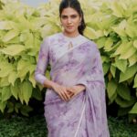 Malavika Mohanan Instagram - Hi from #Christy 💜👋 #ChristyPromotions 📸 @sbk_shuhaib Wearing @dohrindia Hair @hairbyradhika Public Relations @theitembomb Kochi, India