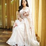 Malavika Mohanan Instagram - Finally kickstarting ‘Christy’ promotions! ☺️ So excited to finally be able to talk more and share more about this really special film so close to my heart🤍 📸 @sbk_shuhaib Wearing @jadonindia.official Styled by @simrannakraa Hair @hairbyradhika Public Relations @theitembomb Kochi, India