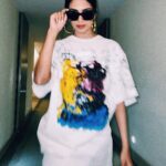 Malavika Mohanan Instagram - White psychedelia 🤍🌈