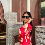 Malavika Mohanan Instagram - Isn’t this place absolutely gorgeous? Every corner is so intricately crafted. Pure art ♥️ In the most lovely & one of a kind Uzbek trench custom made by @labelsouravdas ♥️ La Sultana Marrakech