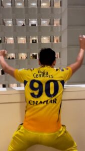 Malti Chahar Instagram - Celebration is still going on even at 5 am in the morning 😁 what a match and what a win !! 💛
And what a season for our cherry!! @deepak_chahar9 from injuries to victory!! More love and power to you bro😘
#lifetime #memories #csk #cskvsgt #win #whistlepodu #yellove