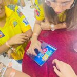Malti Chahar Instagram - Pictures with this beauty 🏆 2023 and beautiful people 💛 Some cute memories from an unforgettable final match of IPL 2023! What a match! Damn those last two balls…and how we cried with joy after that last ball! All those teary eyes and big smiles ❤️ Our champions did it again and made us proud 💛 #csk #cskvsgt #yellove #ipl #ipl2023 #iplfinals #whistlepodu Narendra Modi Stadium - Ahmedabad