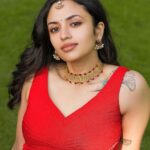 Malvika Nair Instagram - 🌤️ Outfit @archithanarayanamofficial Jewellery @suhanipittie Styled by @mohana_desiraju Shot by @_anupphotography