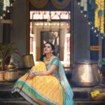 Malvika Sharma Instagram - 🌸 Wearing @bhargavikunam 📸 @snap.snappictures Makeup by @makeup_asfaque Hair by @hairbyradhika