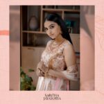 Mamitha Baiju Instagram - 🌸 @sarithajayasurya_designstudio @malabargoldanddiamonds Hair&Makeup: @femy_antony__ Shot: @jith_in_sunny_ Edits:@jobz_official_ Location: @portmuziriskochi