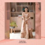 Mamitha Baiju Instagram - 🌸 @sarithajayasurya_designstudio @malabargoldanddiamonds Hair&Makeup: @femy_antony__ Shot: @jith_in_sunny_ Edits:@jobz_official_ Location:@portmuziriskochi