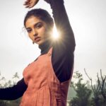 Mamitha Baiju Instagram - "The sun dreams palely down unfocused, distracted ray." In frame: @mamitha_baiju Photography: @george_kutty_k.l Designing & Styling:@hema_pillai_ Hair & makeup: @anjali__makeup_artist Cinematography: @sixty7frames Camera associates: @pramod_s_sasi @josephfrancis___