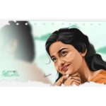 Mamitha Baiju Instagram - The way Gopika looks at Sooraj...One of my favourite shots in pranayavilasam🤍 . A beautiful art by: @iam__vishnu__