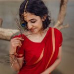 Mamitha Baiju Instagram - 𝐒𝐇𝐘𝐀𝐀𝐌𝐀 . . Concept&📸: @a_isography Costume: @jaankibridalcouture Mua: @ayra_the_transforming_studio