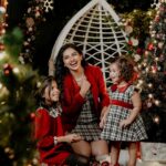 Mamitha Baiju Instagram - We are definitely on the cute list😈✨🎄 @paris.pret @paris_de_boutique @jiksonphotography @emma_jikson @touchbysire @chikku_kamal